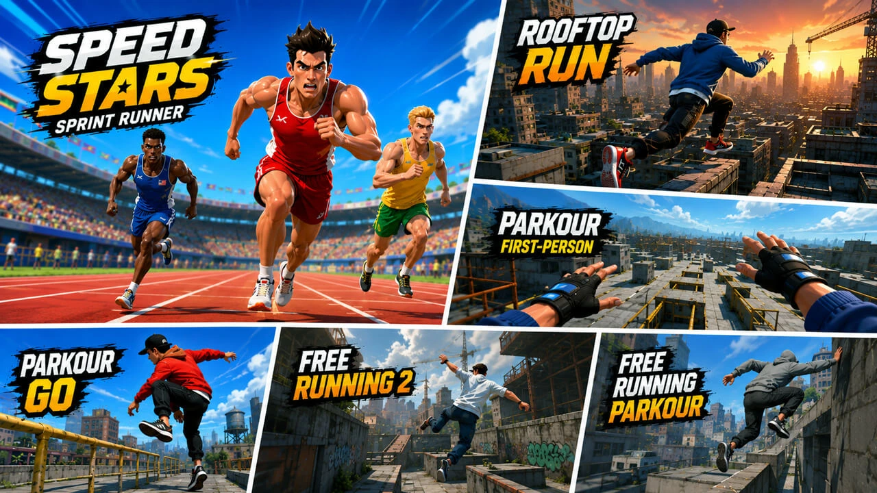 Best Running And Parkour Games For PC And Mobile: Speed Stars, Rooftop Run And More!
