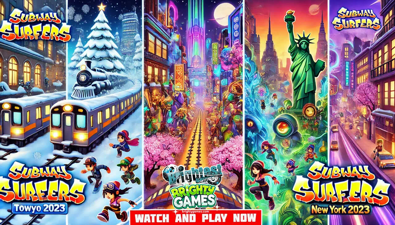 Top Subway Surfers Unblocked Games To Play Online - BrightyGames.com
