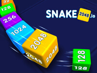 Snake 2048.io