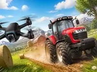 Drone Vs Tractor Challenge